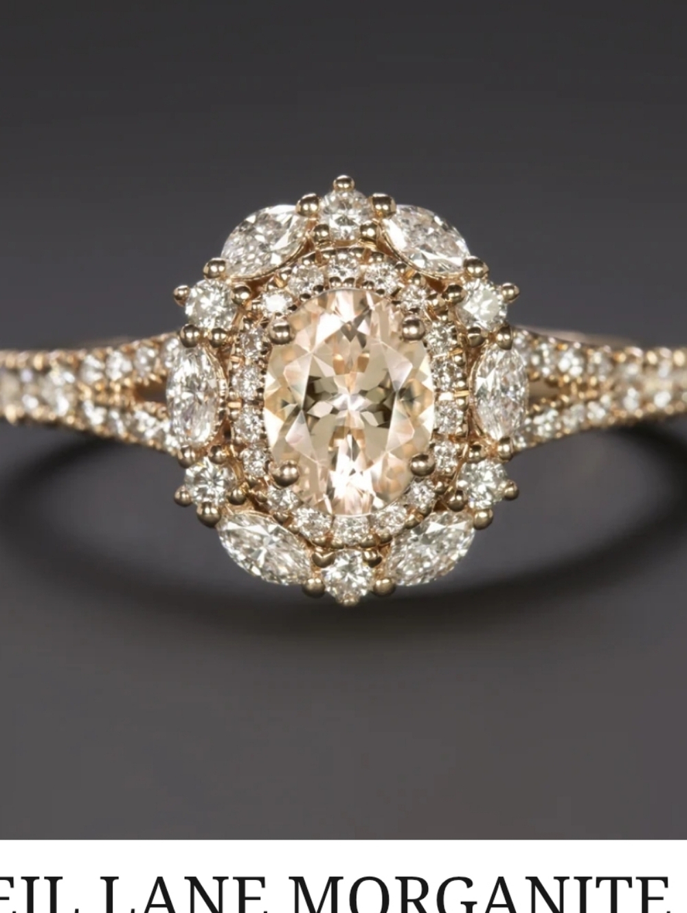KAY Jewelers Rose Gold Halo Ring - Picture 2 of 6